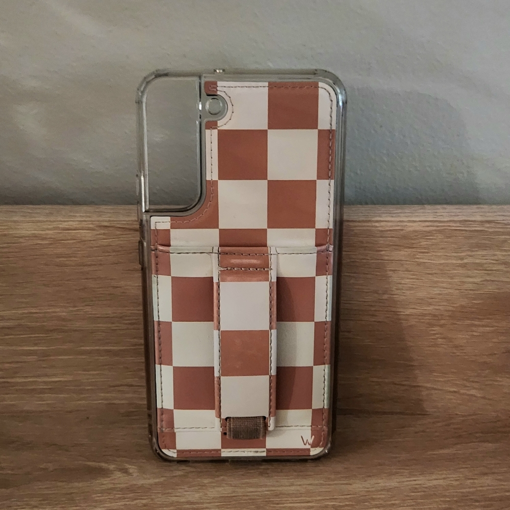 Walli Farmhouse Check Samsung Galaxy S22 Plus Case